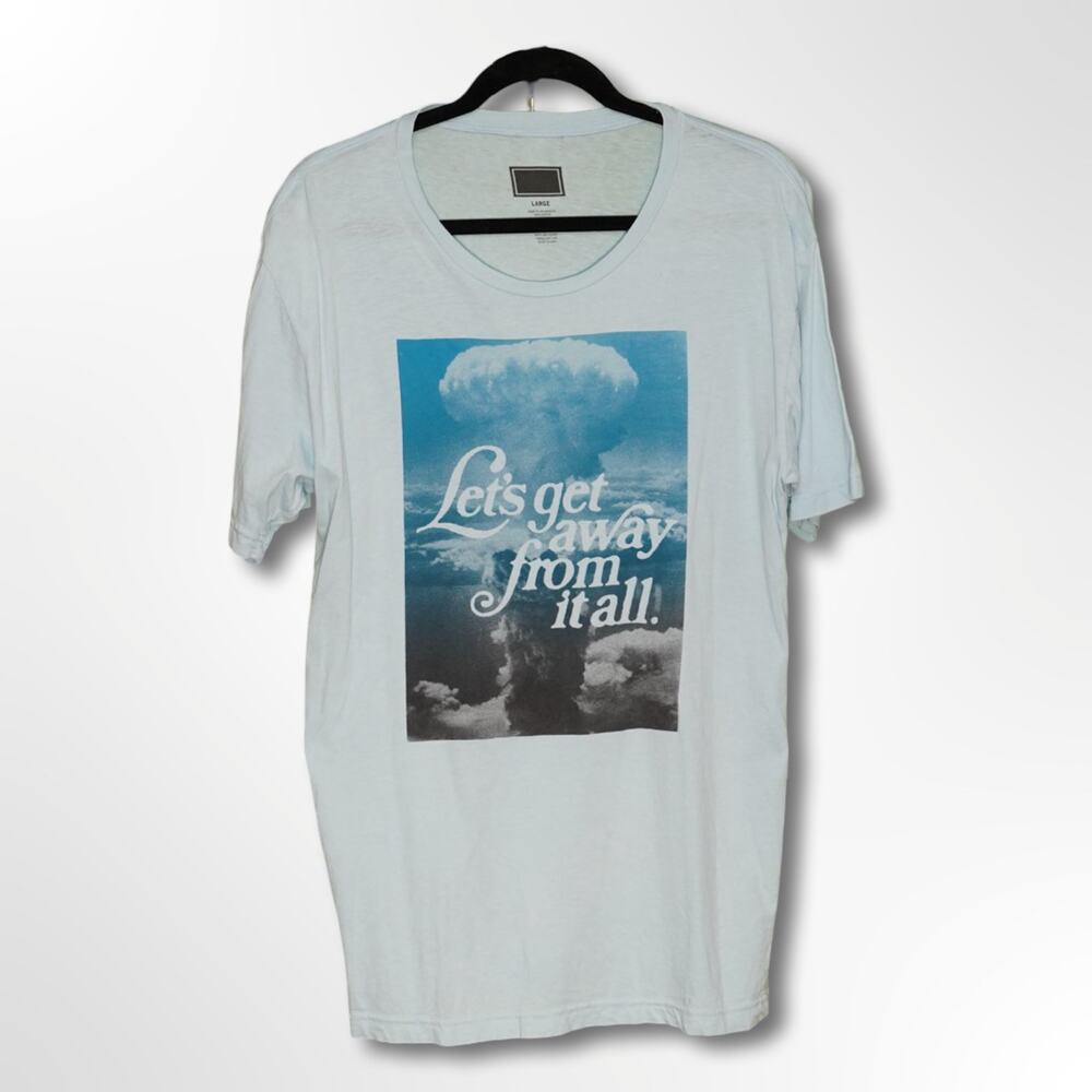 Let's Get Away Graphic Tee Large - Made in Los Angeles
